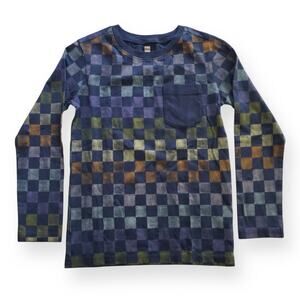 Tea Collection checkered tee shirt